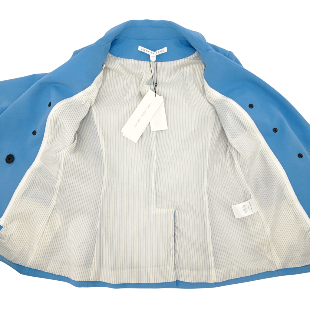 VERONICA BEARD Empire Dickey Jacket in Cornflower 2 Veronica Beard