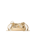 VERONICA BEARD Small Metallic Stash Bag in Gold Veronica Beard