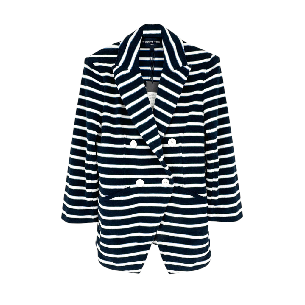 VERONICA BEARD Ortiz Terrycloth Jacket S Veronica Beard
