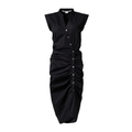 VERONICA BEARD Ruched Shirt Dress 0 Veronica Beard