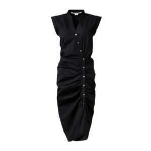 VERONICA BEARD Ruched Shirt Dress 0