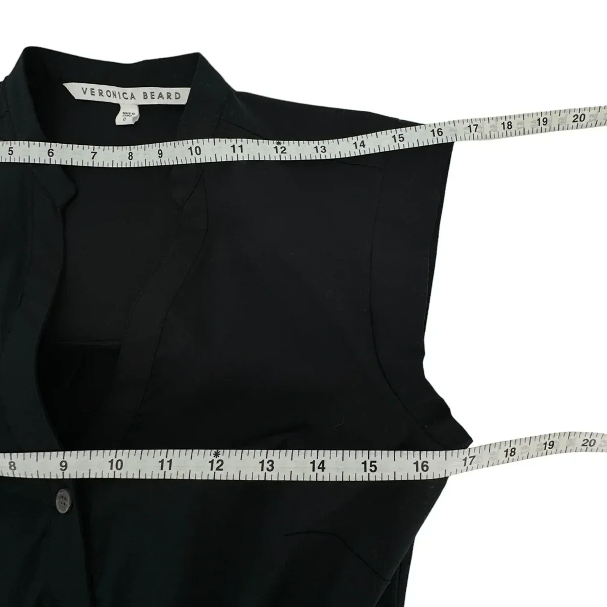 VERONICA BEARD Ruched Shirt Dress 0 Veronica Beard