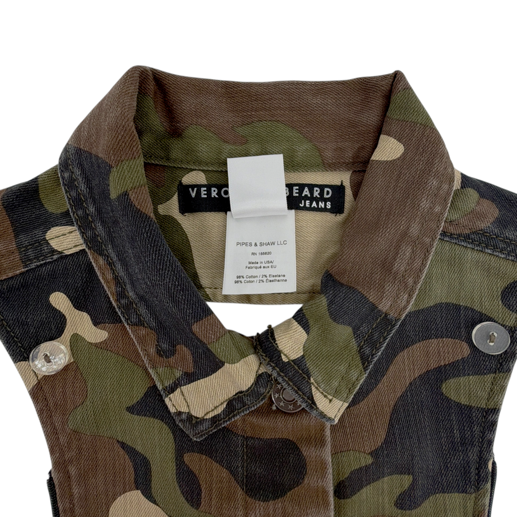 VERONICA BEARD Slate Camo Dickey Veronica Beard