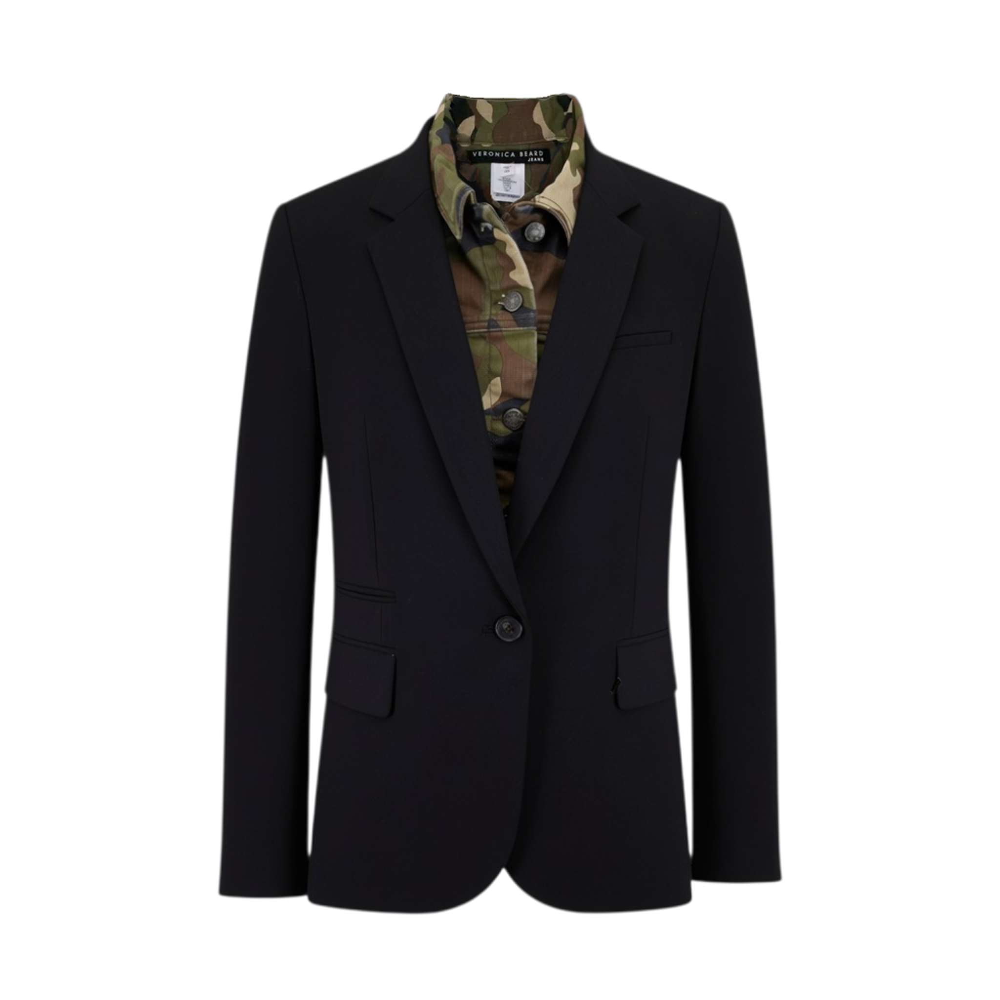 VERONICA BEARD Slate Camo Dickey Veronica Beard