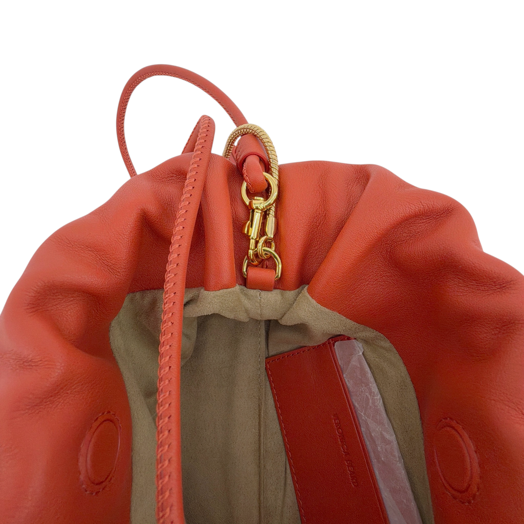 VERONICA BEARD Stash Bag Small in Persimmon Veronica Beard