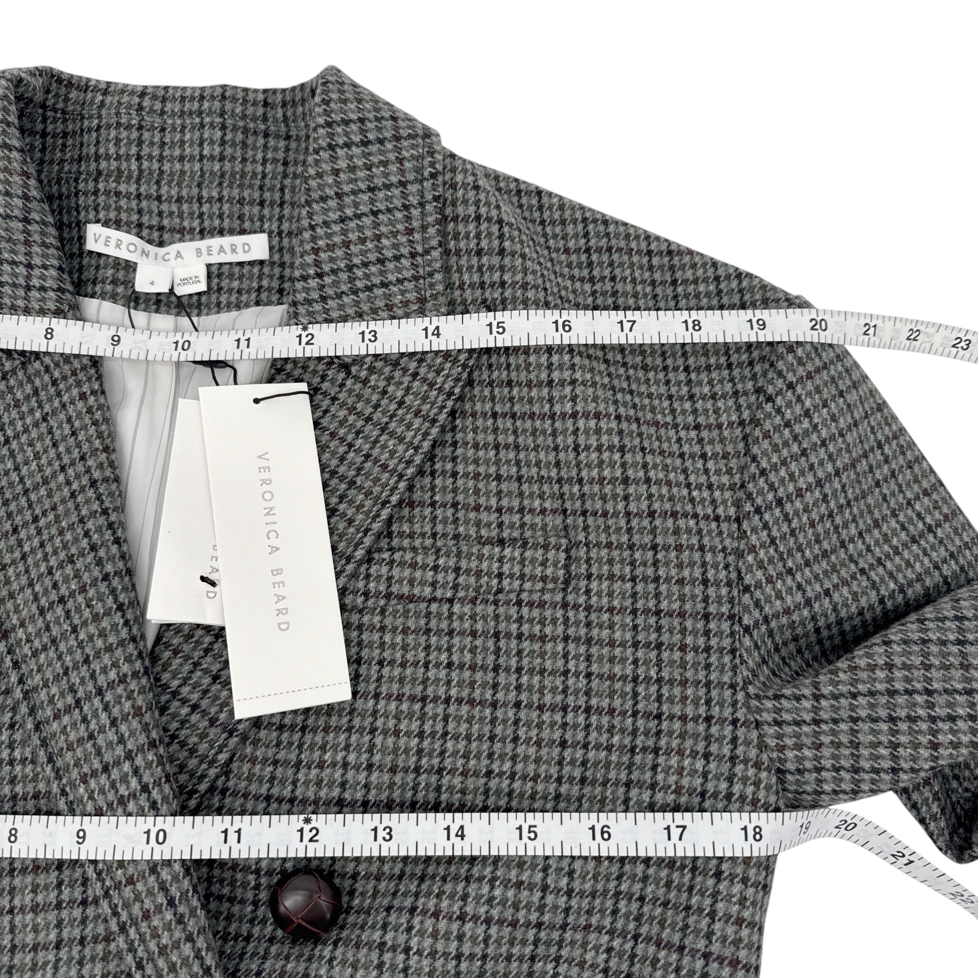 VERONICA BEARD Sybille Jacket in Sage Multi 4|S Veronica Beard