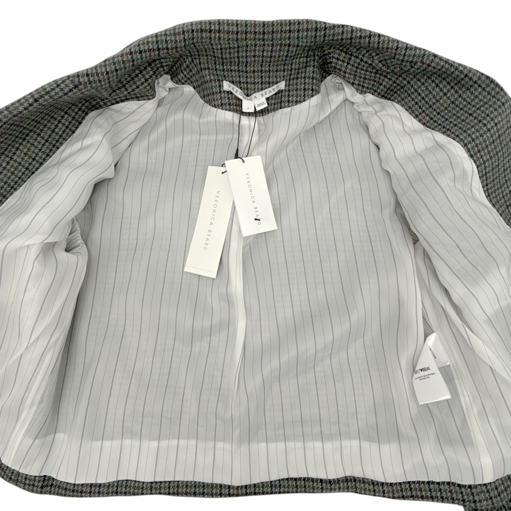 VERONICA BEARD Sybille Jacket in Sage Multi 4|S Veronica Beard