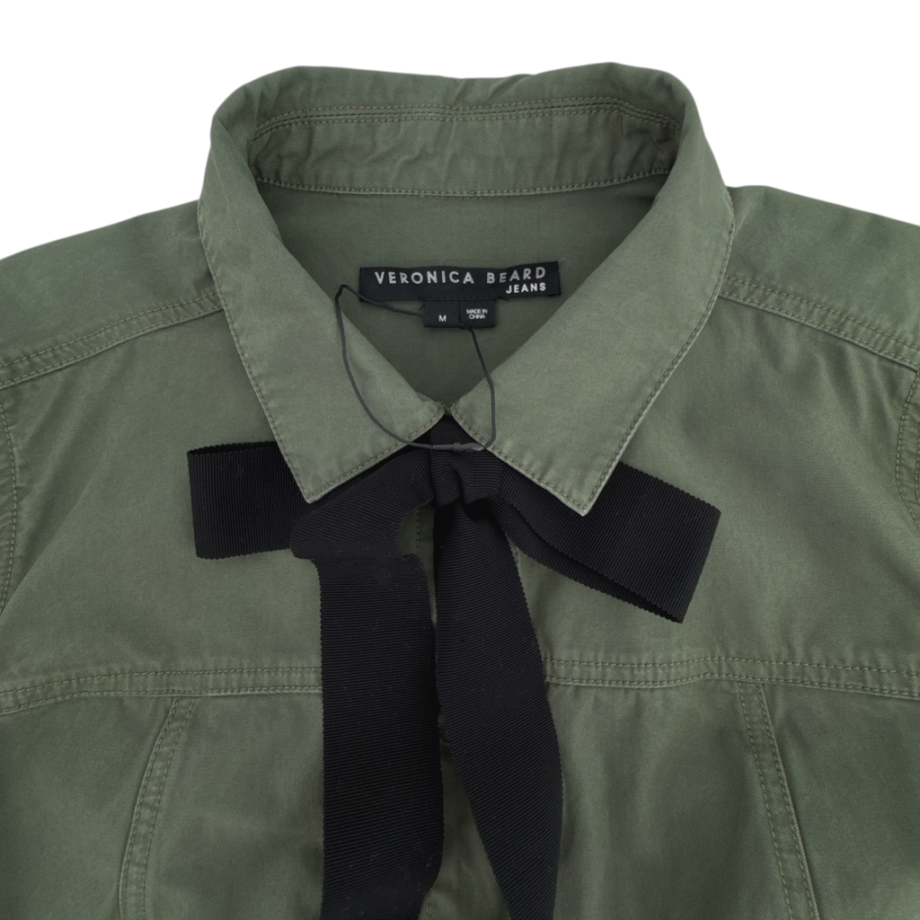 VERONICA BEARD Weslyn Jacket Army Green M Veronica Beard