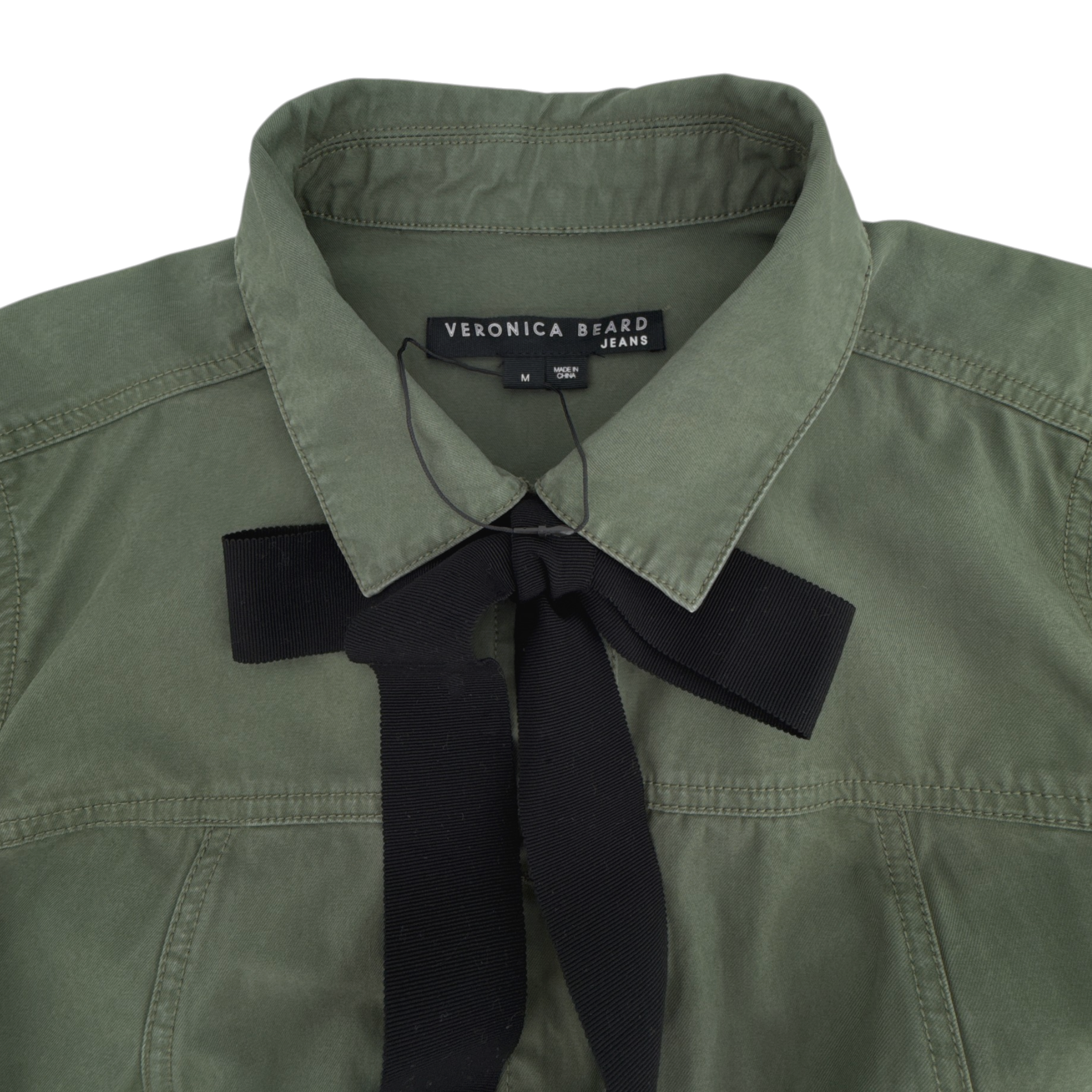 VERONICA BEARD Weslyn Jacket Army Green M Veronica Beard