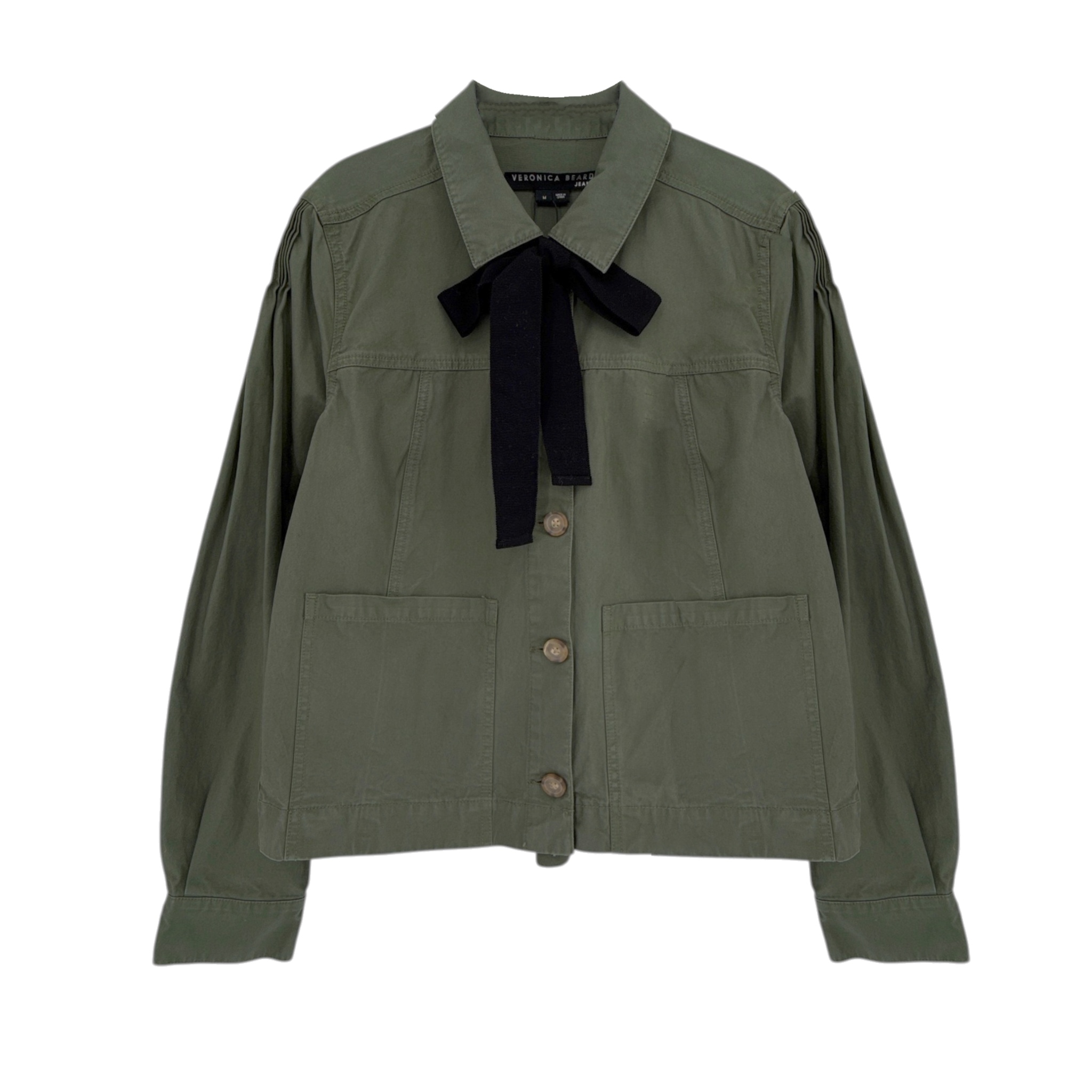 VERONICA BEARD Weslyn Jacket Army Green M Veronica Beard