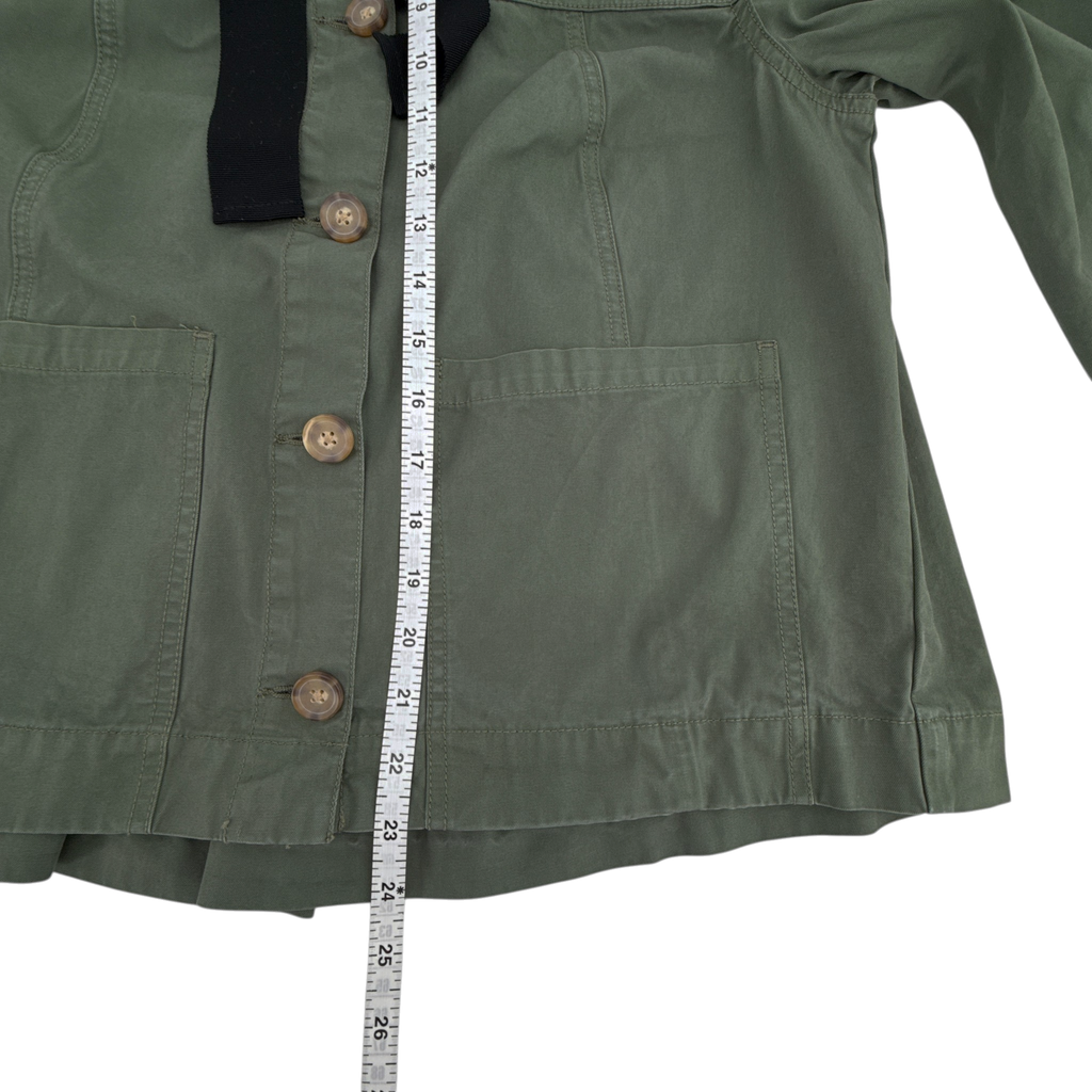 VERONICA BEARD Weslyn Jacket Army Green M Veronica Beard