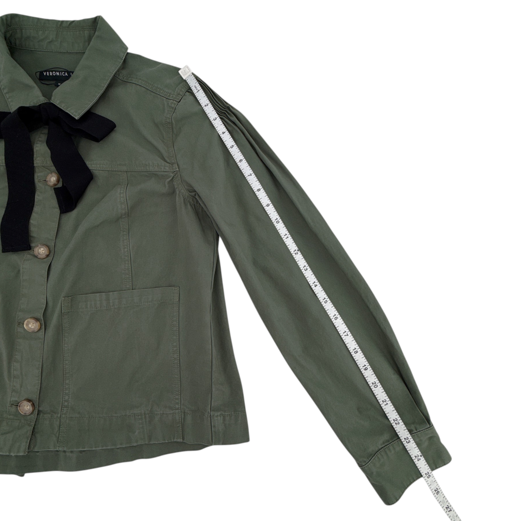 VERONICA BEARD Weslyn Jacket Army Green M Veronica Beard