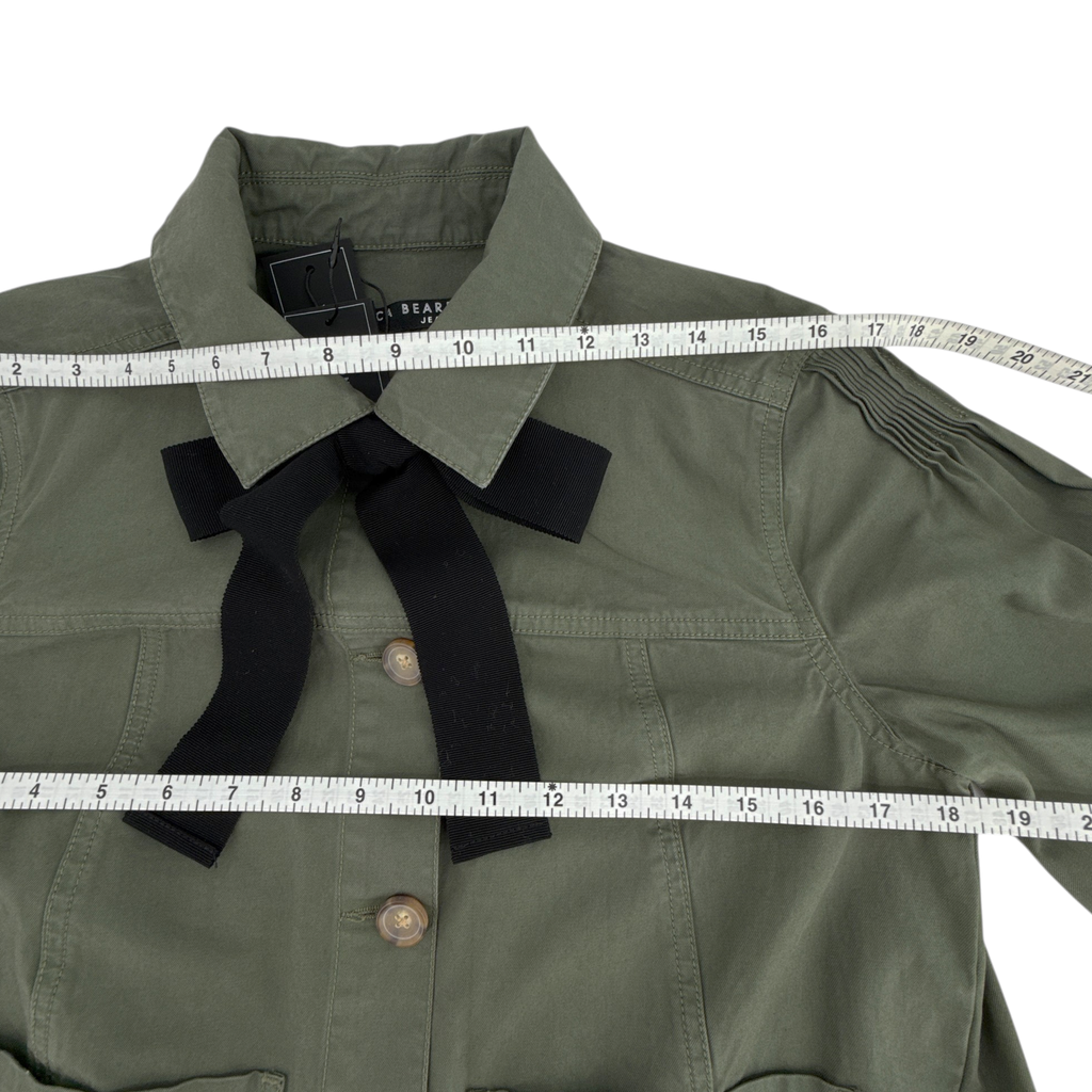 VERONICA BEARD Weslyn Jacket Army Green XS Veronica Beard