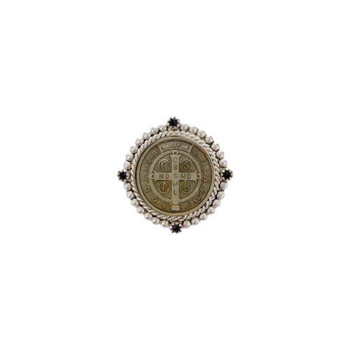 VIRGINS SAINTS & ANGELS VSA Grande San Benito Ring Silver Size 7 Virgins Saints & Angels