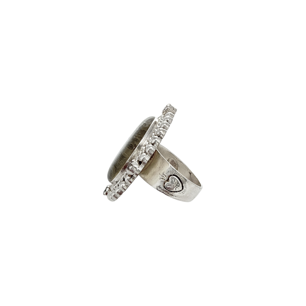 VIRGINS SAINTS & ANGELS VSA Grande San Benito Ring Silver Size 7 Virgins Saints & Angels