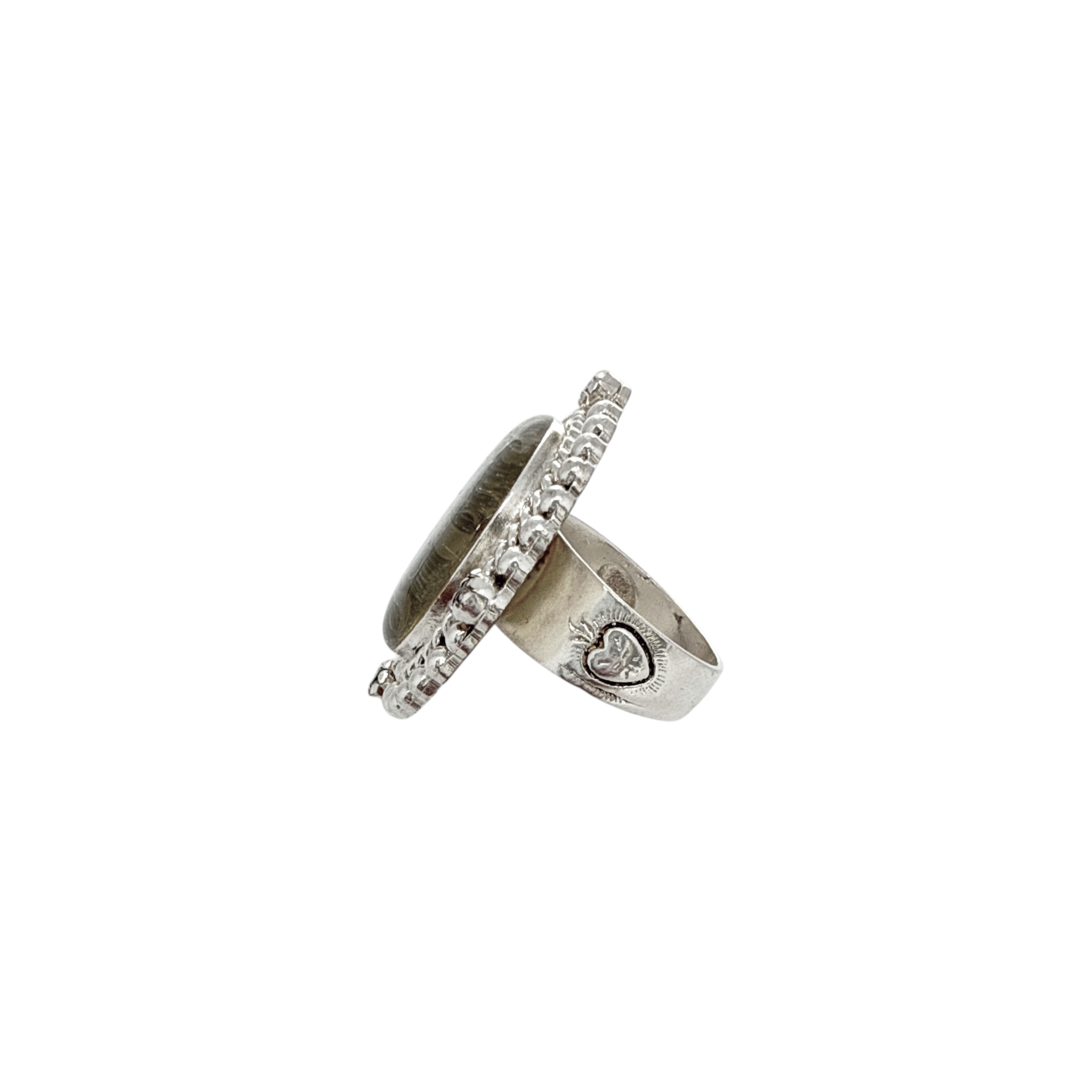 VIRGINS SAINTS & ANGELS VSA Grande San Benito Ring Silver Size 7 Virgins Saints & Angels