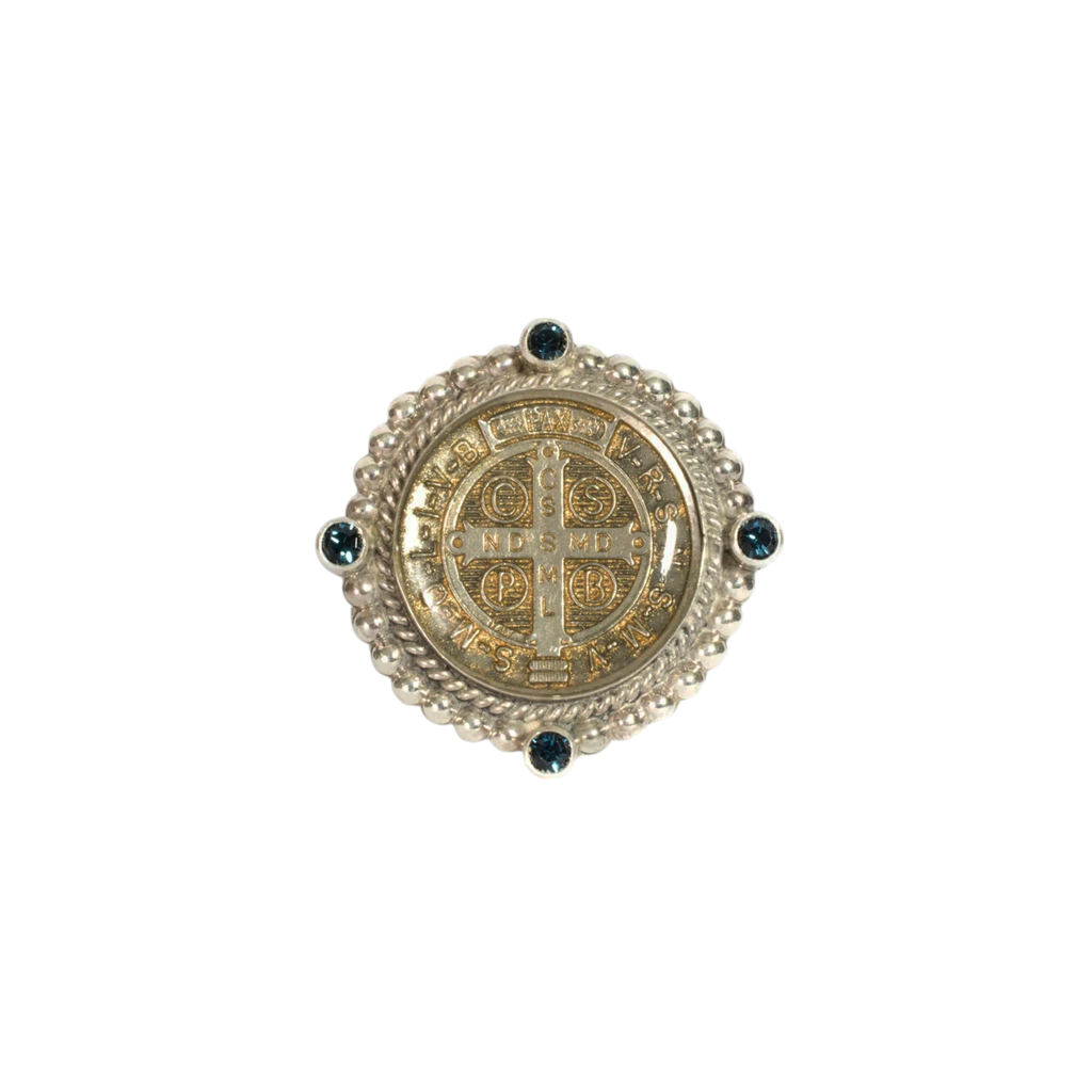 VIRGINS SAINTS & ANGELS VSA Grande San Benito Ring Silver Size 7 Virgins Saints & Angels