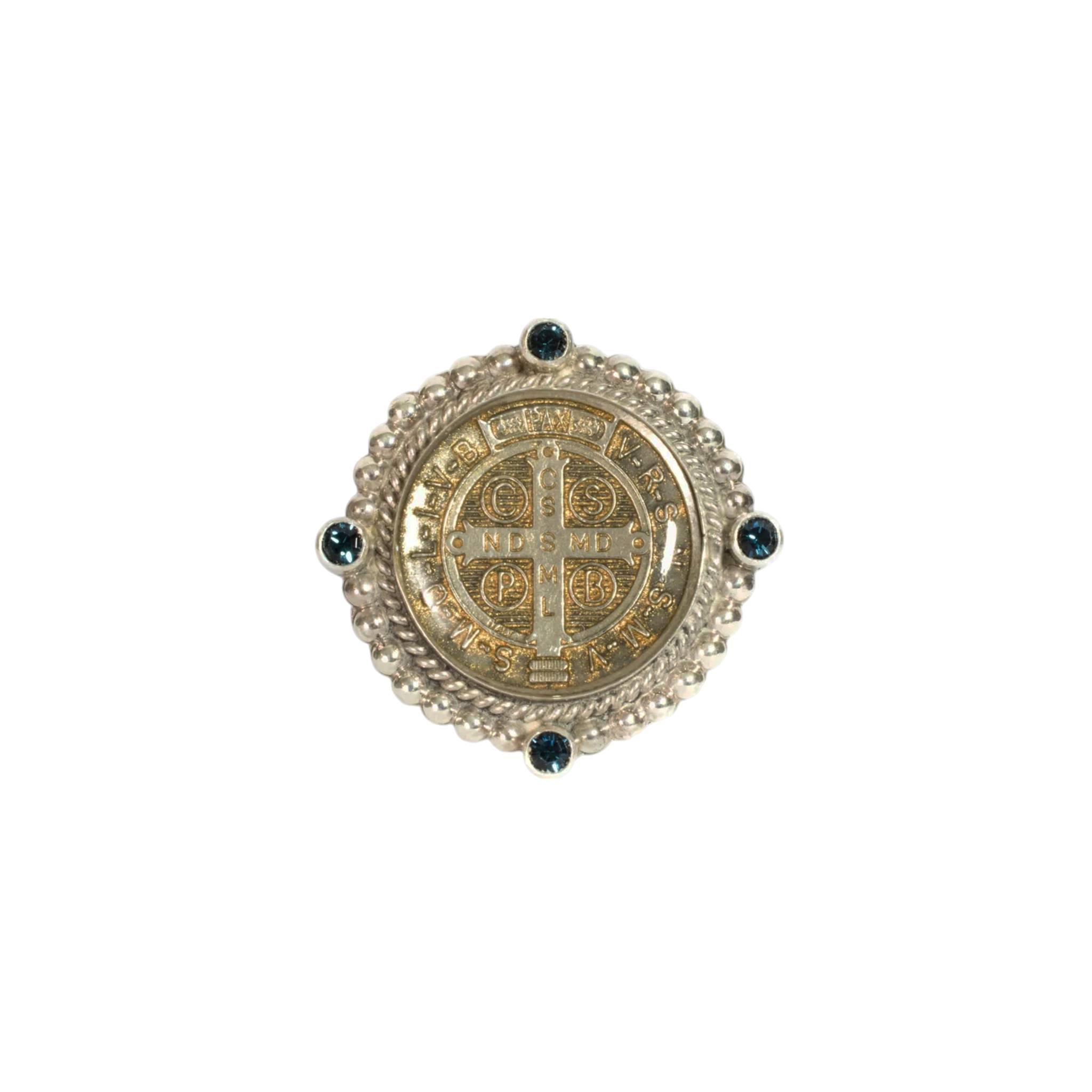 VIRGINS SAINTS & ANGELS VSA Grande San Benito Ring Silver Size 7 Virgins Saints & Angels