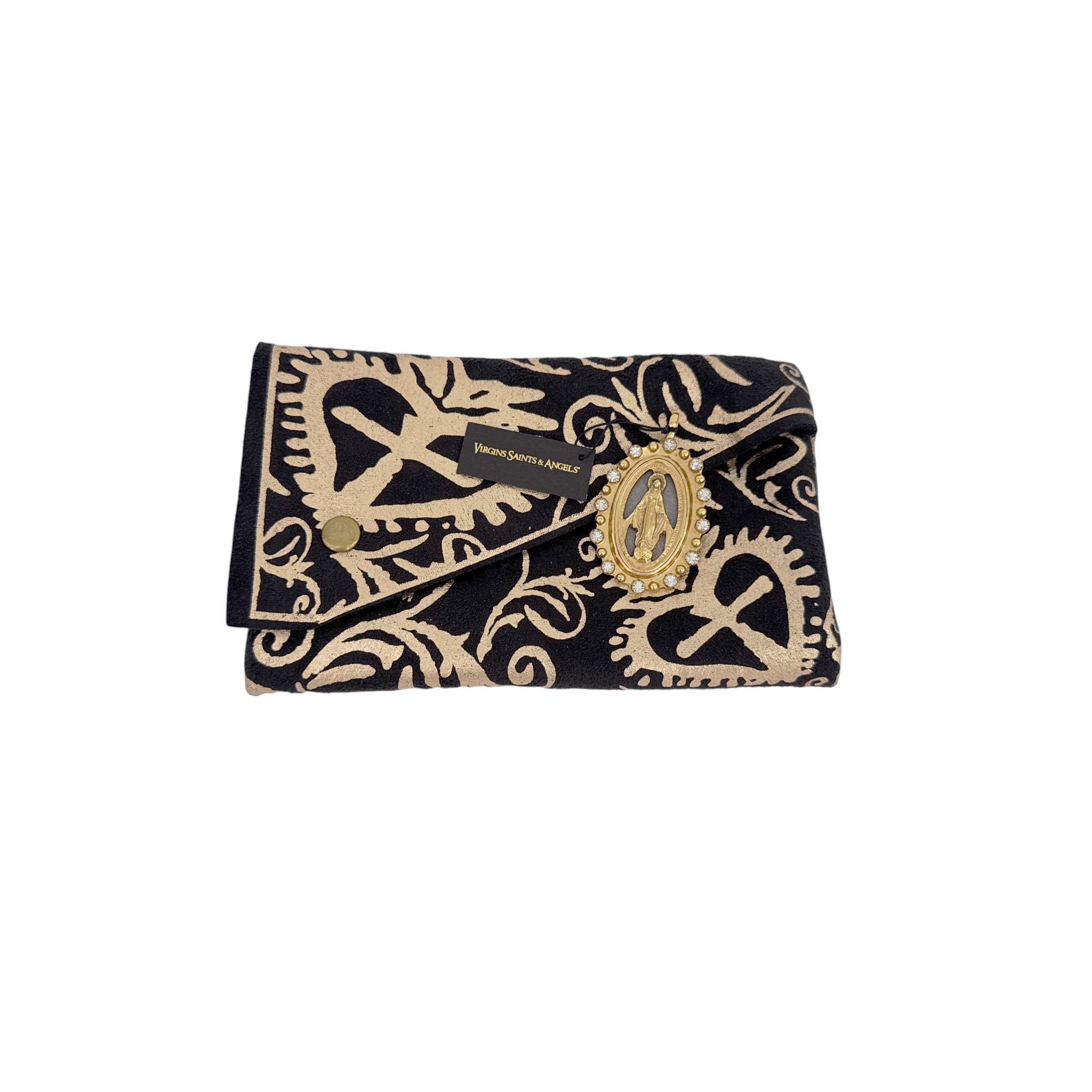 VIRGINS SAINTS & ANGELS VSA Milagrosa Medallion in Gold Virgins Saints & Angels