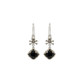 VIRGINS SAINTS & ANGELS VSA Skull Treasure Earrings in Silver Virgins Saints & Angels