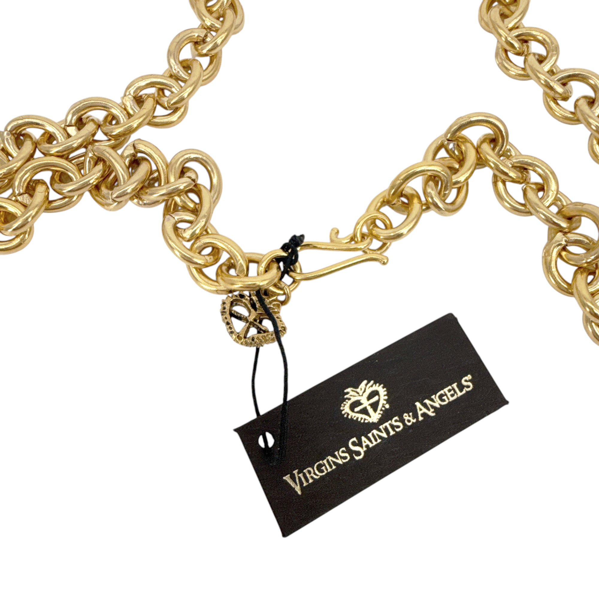 VIRGINS SAINTS & ANGELS VSA The Diva Chain in Gold Virgins Saints & Angels