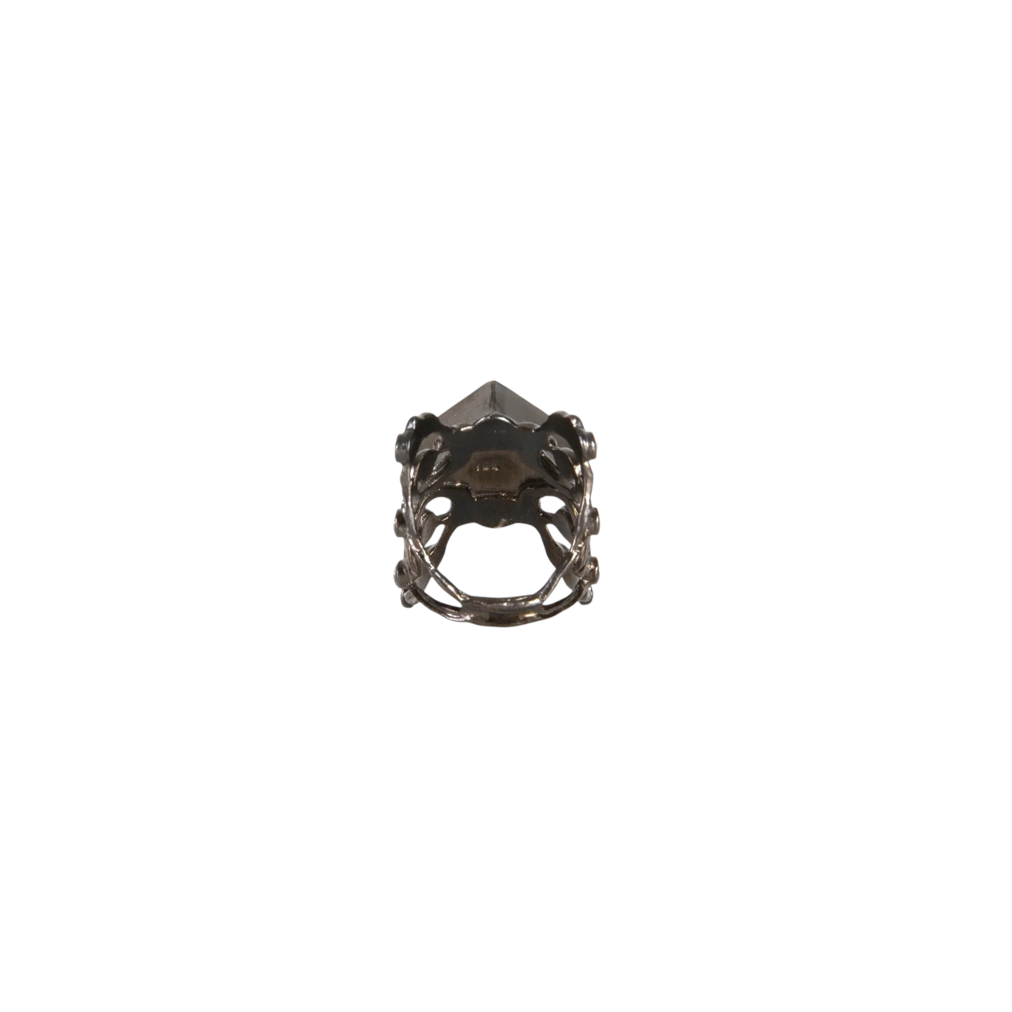VIRGINS SAINTS & ANGELS VSA Vine Ring Gunmetal Size 7 Virgins Saints & Angels