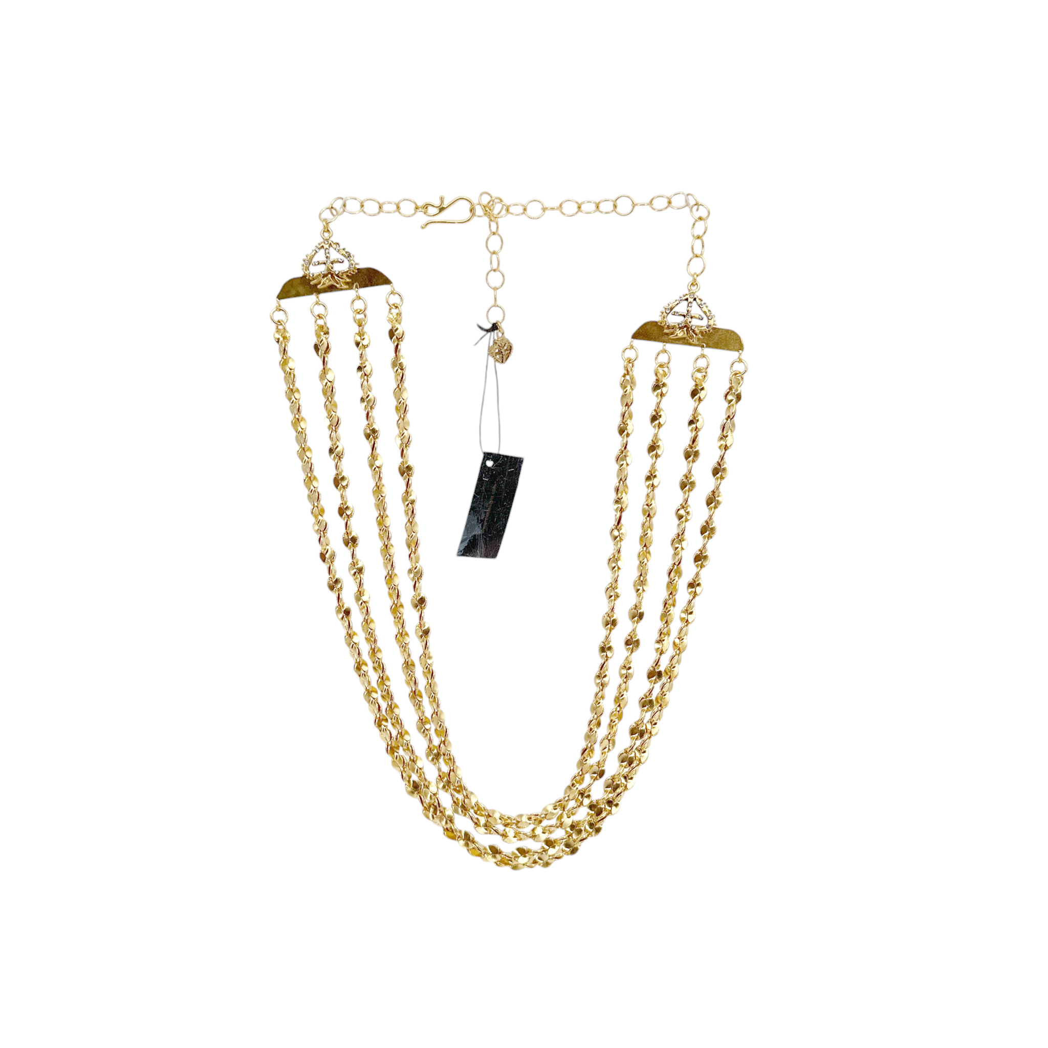 VIRGINS SAINTS & ANGELS VSA Love Chain Necklace in Gold Virgins Saints & Angels