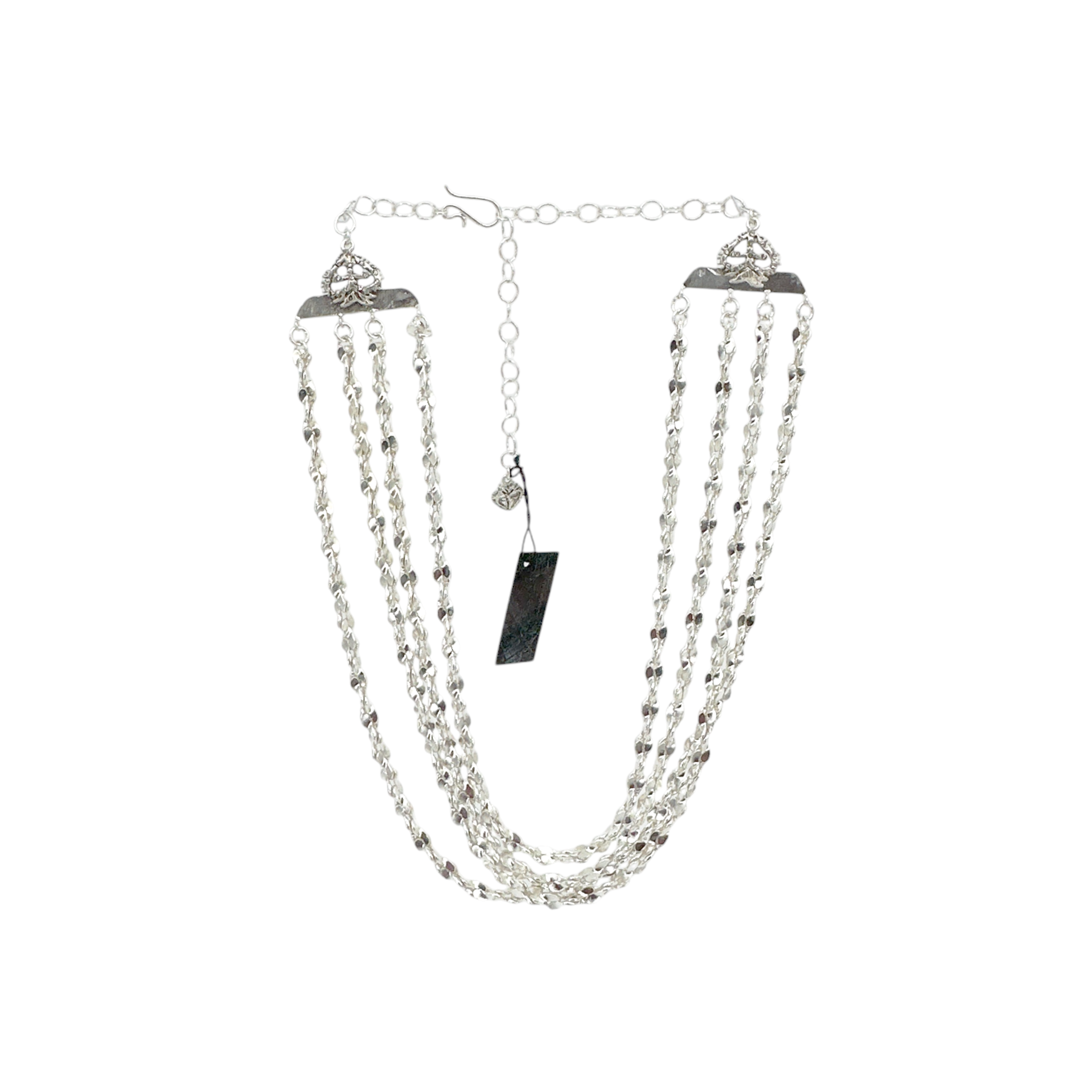 VIRGINS SAINTS & ANGELS VSA Love Chain Necklace in Silver Virgins Saints & Angels