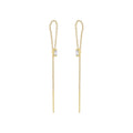 ZOE CHICCO 14k Gold Baguette Diamond Earrings - flyKAMP
