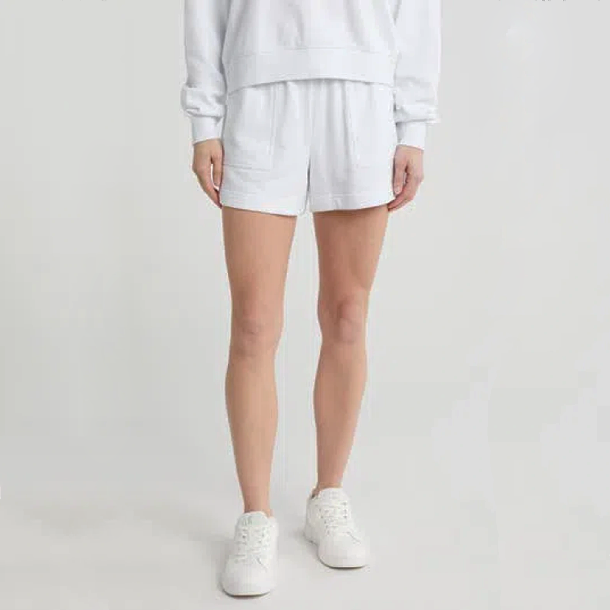 Z by ZELLA Level Up Terry Shorts in White XS Z by Zella