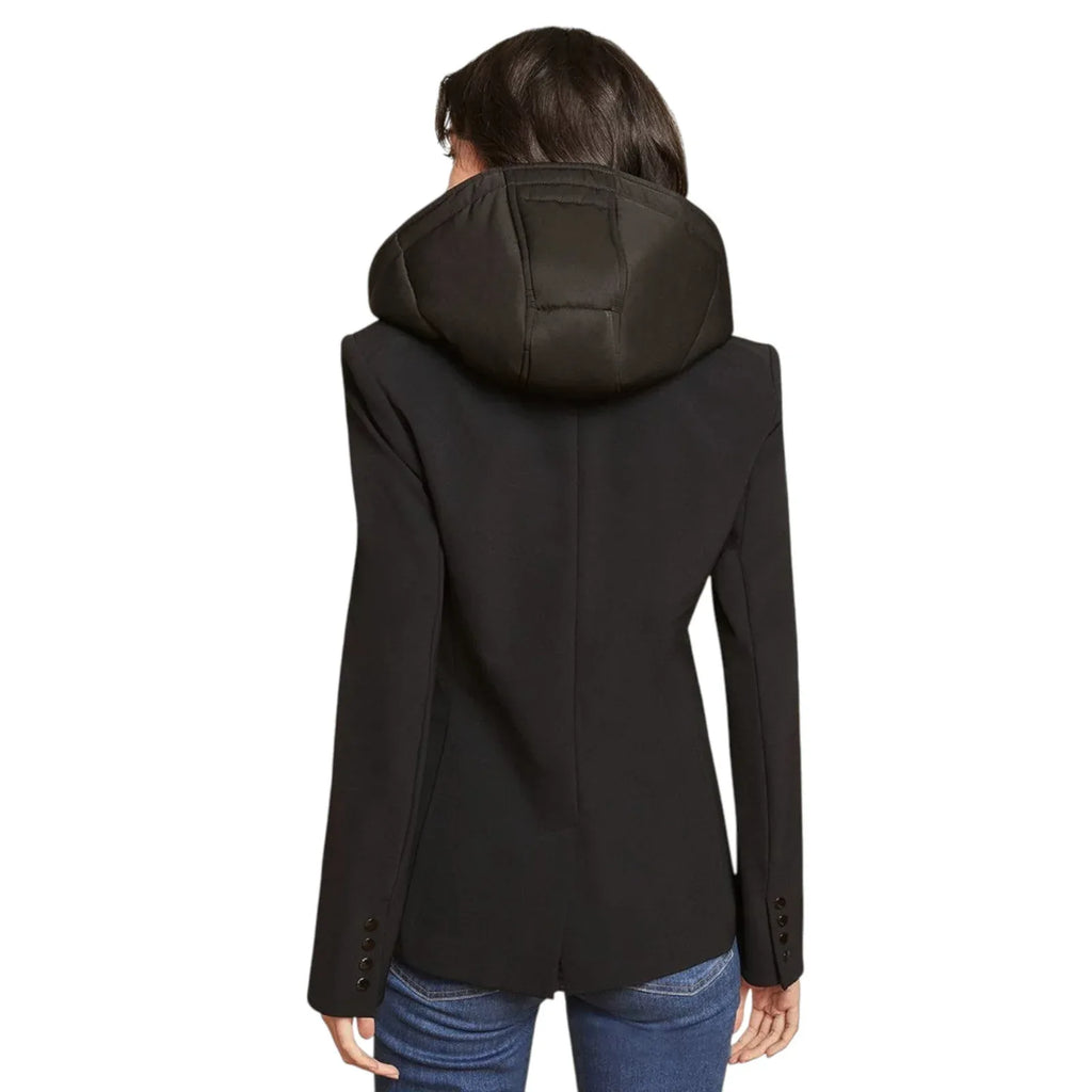 VERONICA BEARD Hoodie Dickey Black Puffer - flyKAMP