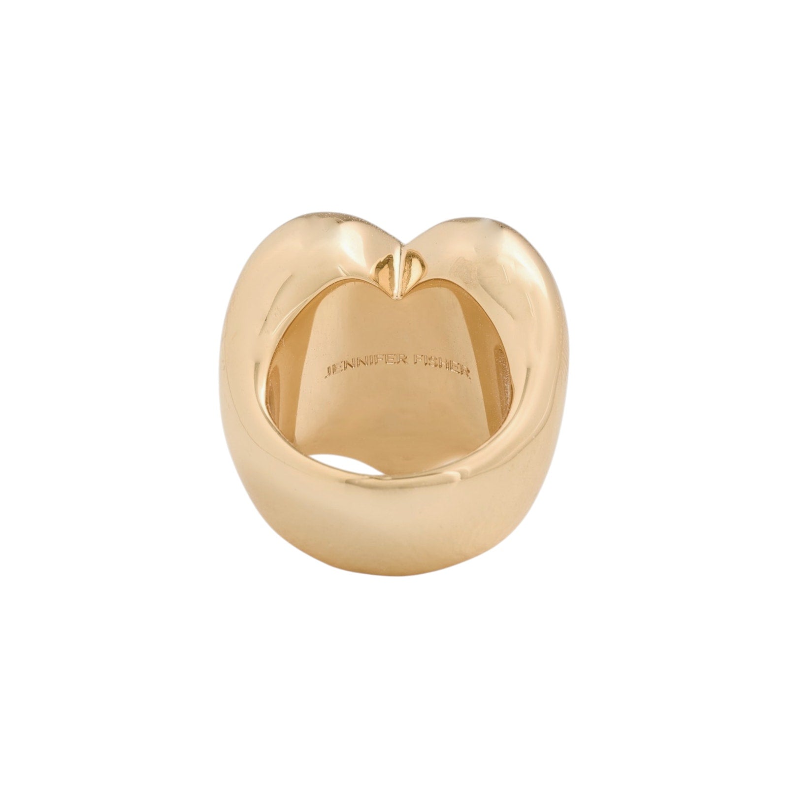 JENNIFER FISHER Puffy Heart Ring in Gold 7 Jennifer Fisher