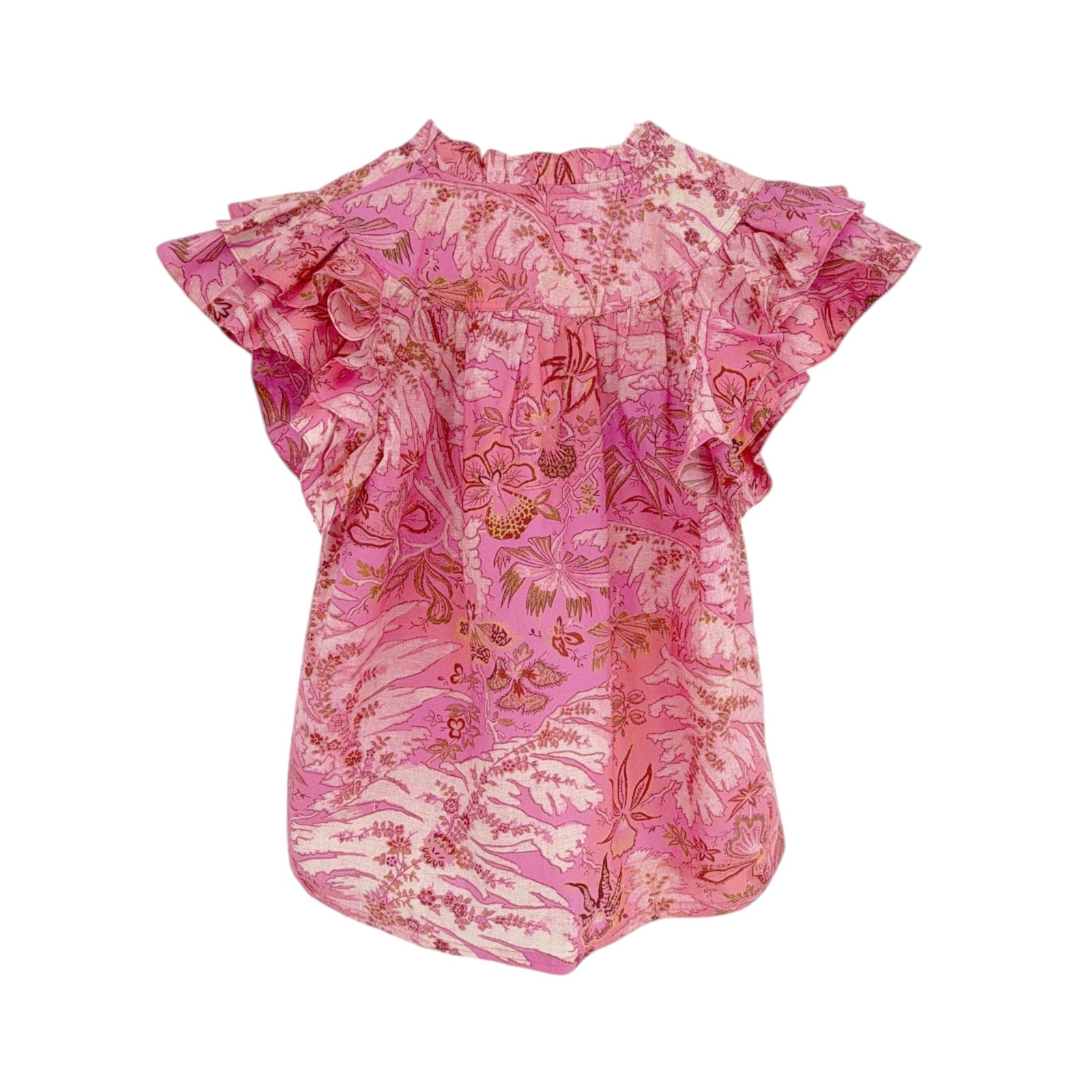 ULLA JOHNSON Lei Top in Camellia 2 Ulla Johnson