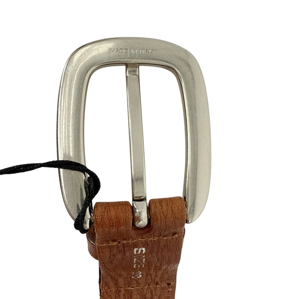 GOLDEN GOOSE Houston Belt in Brown 80cm|32in - flyKAMP