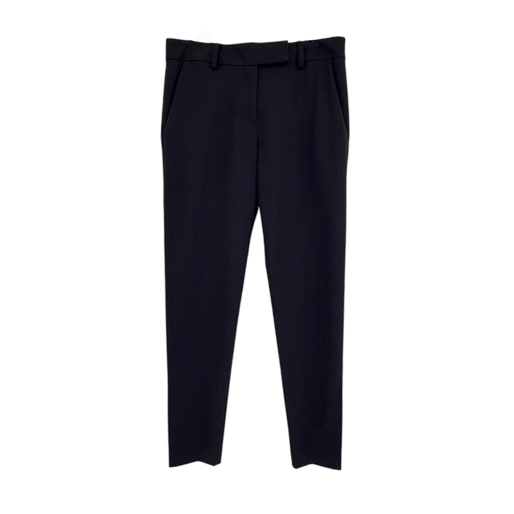VERONICA BEARD Slim Cigarette Pants in Navy 0 Veronica Beard