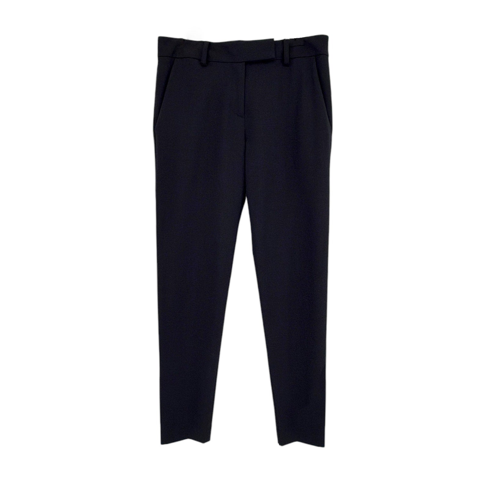 VERONICA BEARD Slim Cigarette Pants in Navy 0 Veronica Beard