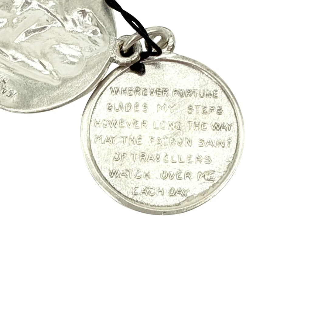 VIRGINS SAINTS & ANGELS VSA Saint Christopher Locket in Silver - flyKAMP
