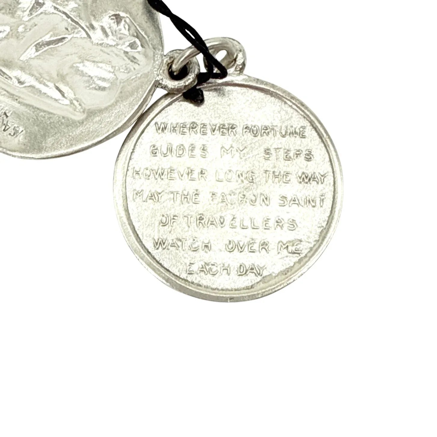 VIRGINS SAINTS & ANGELS VSA Saint Christopher Locket in Silver - flyKAMP