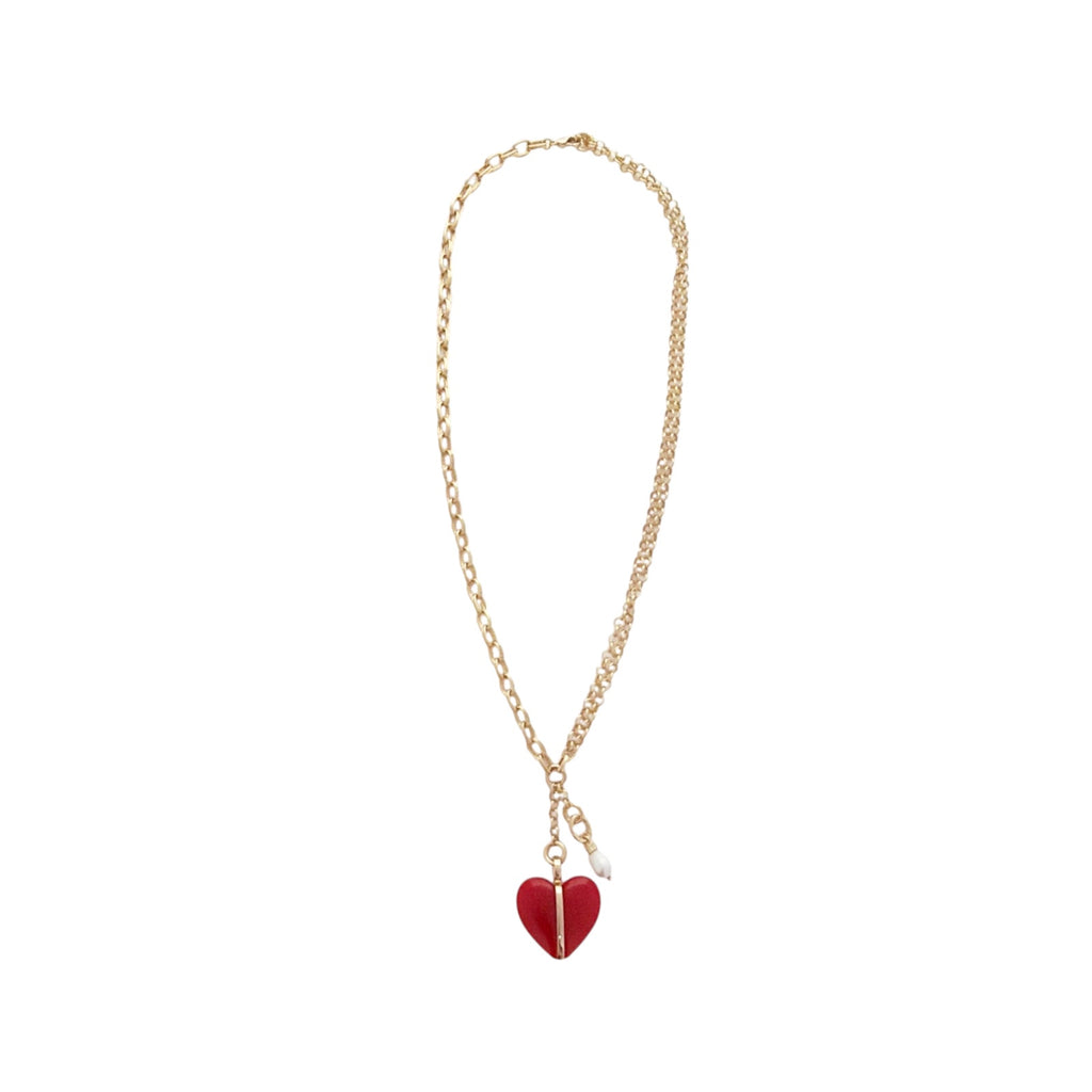 ROXANNE ASSOULIN The Double Charm Pendant Necklace Roxanne Assoulin
