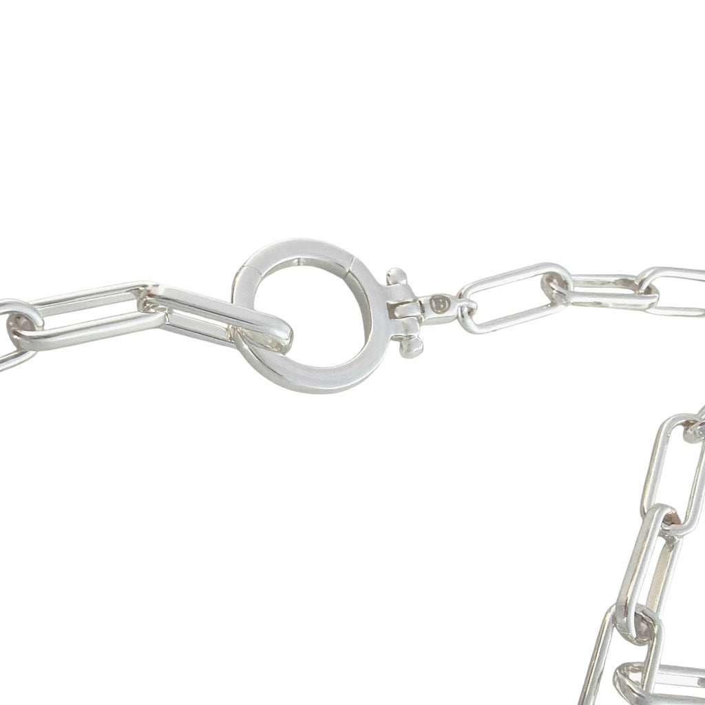 GORJANA Parker Necklace 18" in Silver Gorjana
