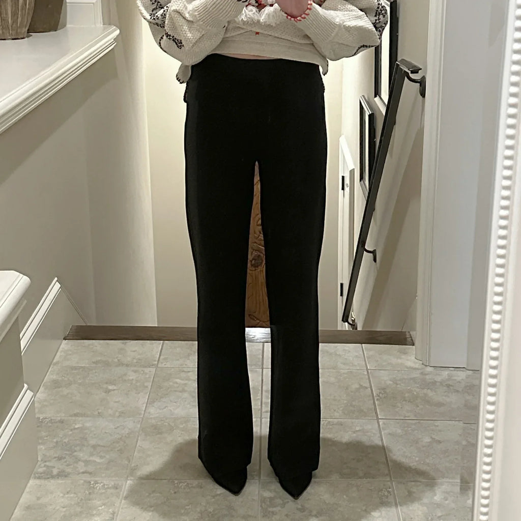 RAG & BONE Irina Ponte Wide Leg Pant XXS - flyKAMP