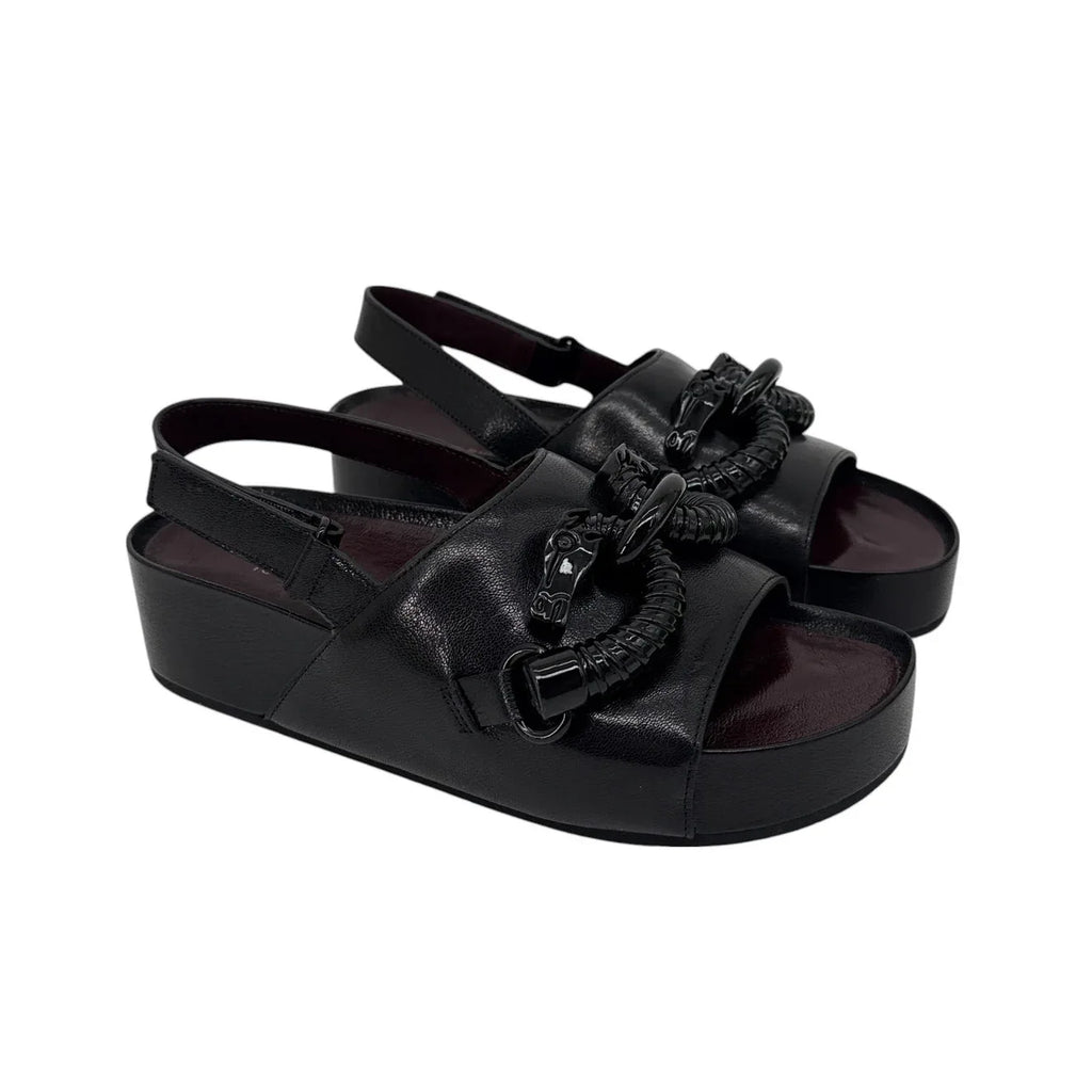 TORY BURCH Jessica Platform Sandal in Perfect Black 7 - flyKAMP