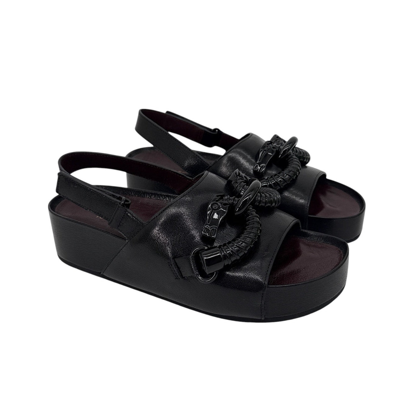 TORY BURCH Jessica Platform Sandal in Perfect Black 7