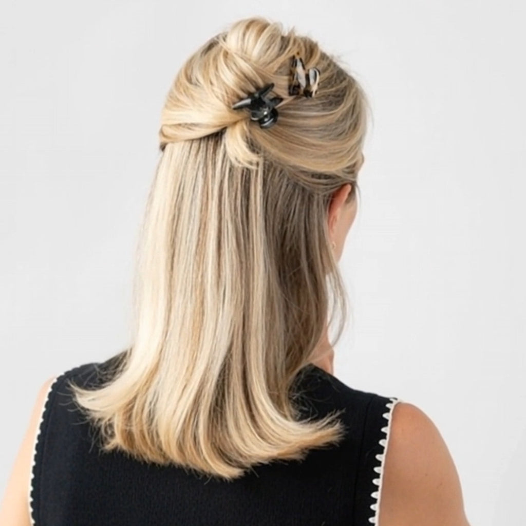 FRANCE LUXE Couture Claw Clip French Classic Mini Set of 2 in Tokyo France Luxe