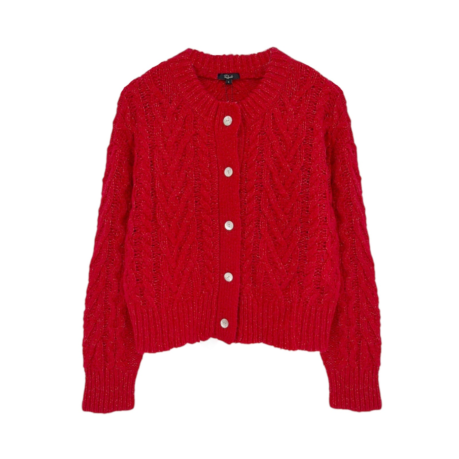 RAILS Amelie Cardigan in Scarlet S Rails