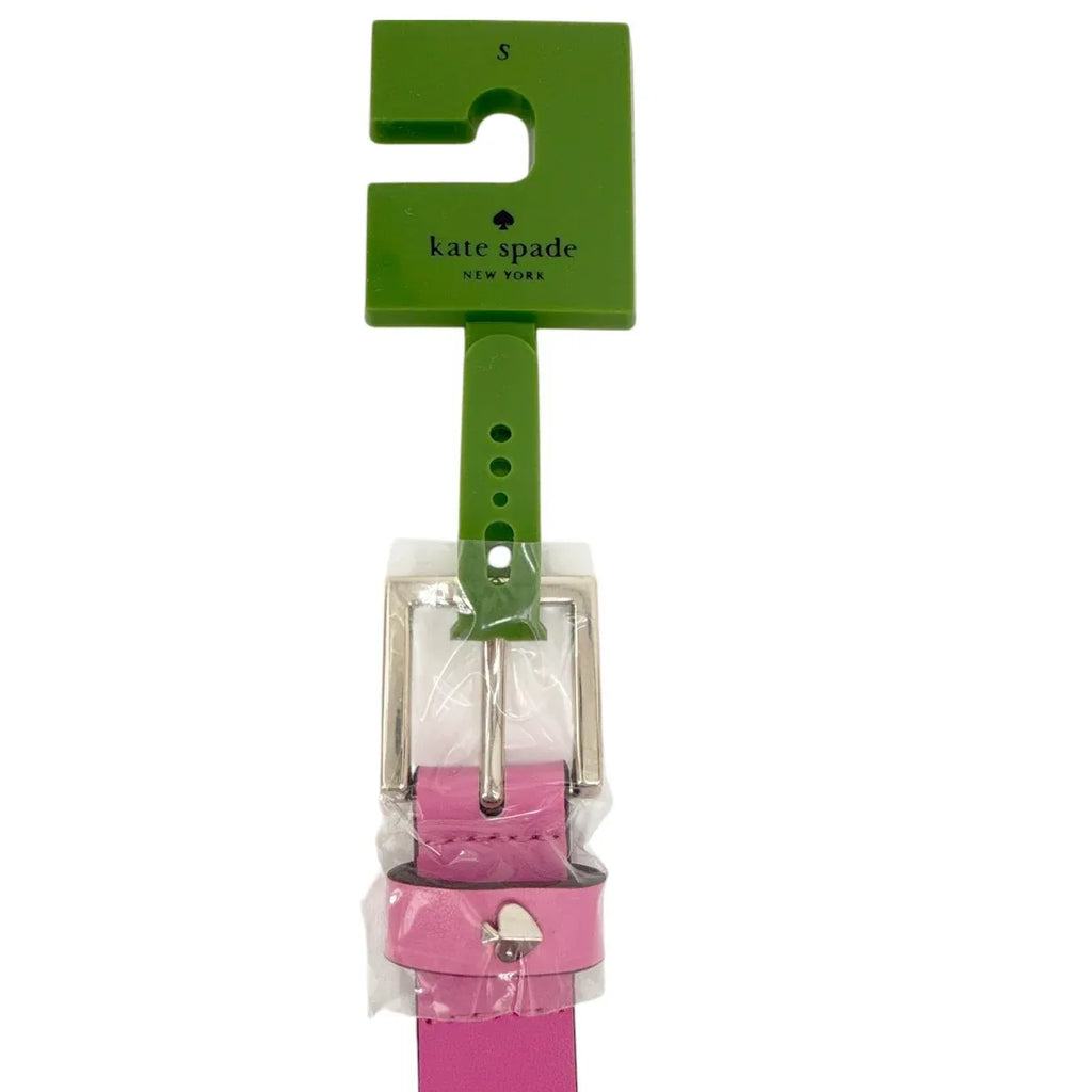 KATE SPADE New York Spade Belt in Rhododendron Grove / Pale Gold S - flyKAMP
