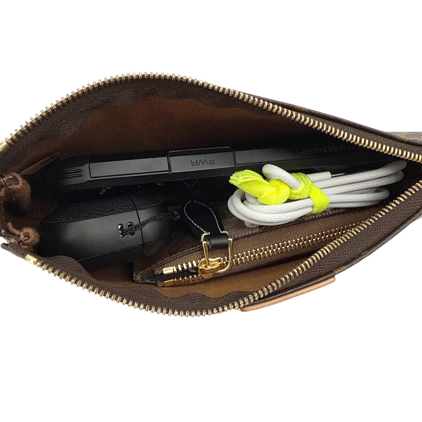 LOUIS VUITTON Multi Pochette Accessoires Small Pouch with Chain Strap Only