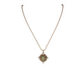 VIRGINS SAINTS & ANGELS VSA Lil' Bennie San Benito Charm Necklace SS Rose Gold Virgins Saints & Angels