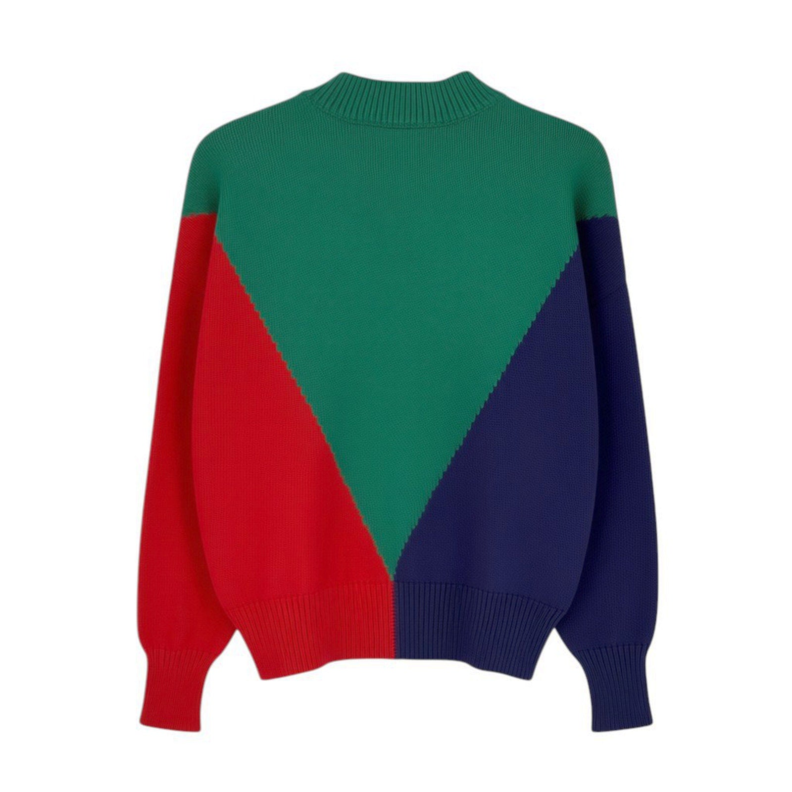CLARE V. Colorblock Drop Shoulder Sweater S Clare V.
