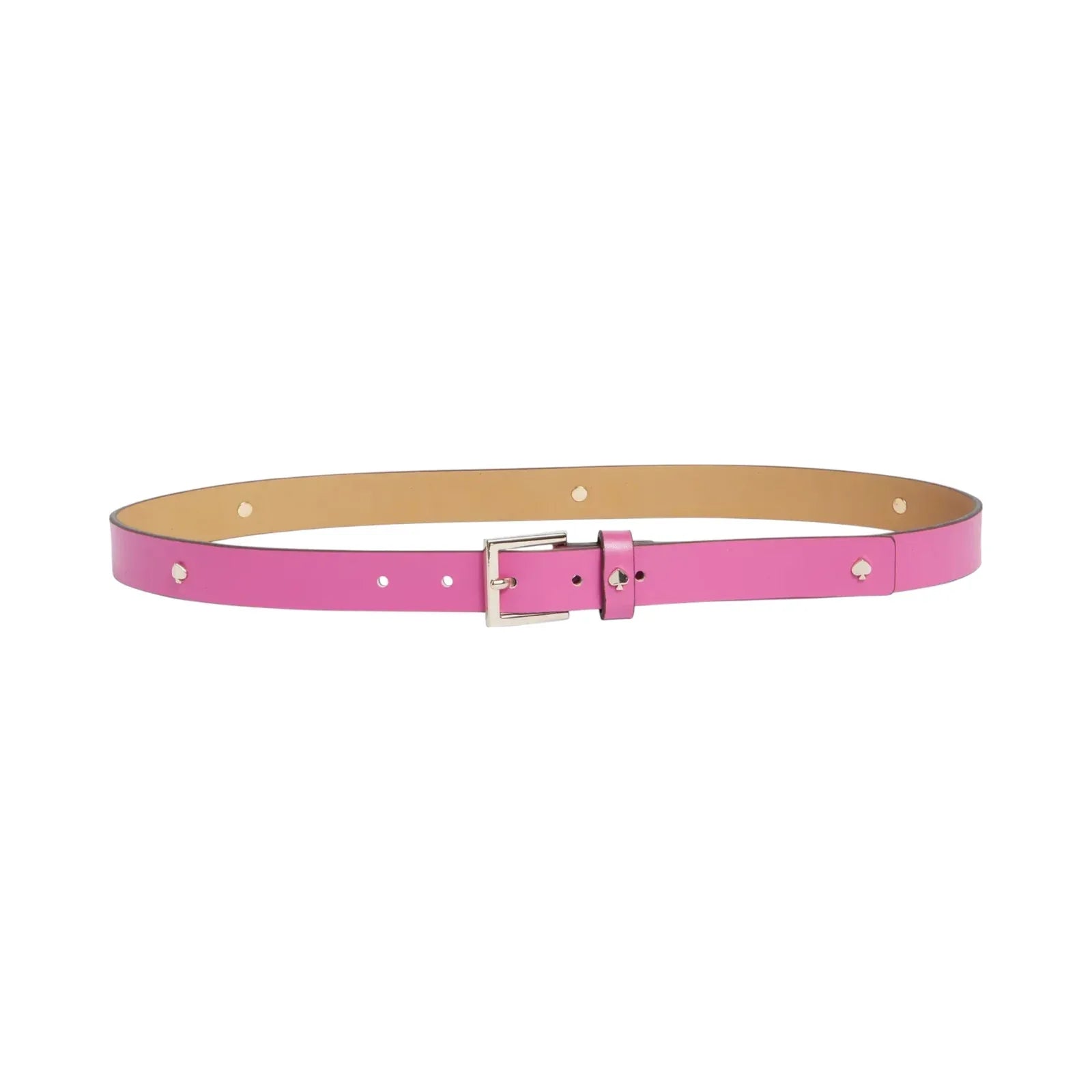 KATE SPADE New York Spade Belt in Rhododendron Grove / Pale Gold S - flyKAMP